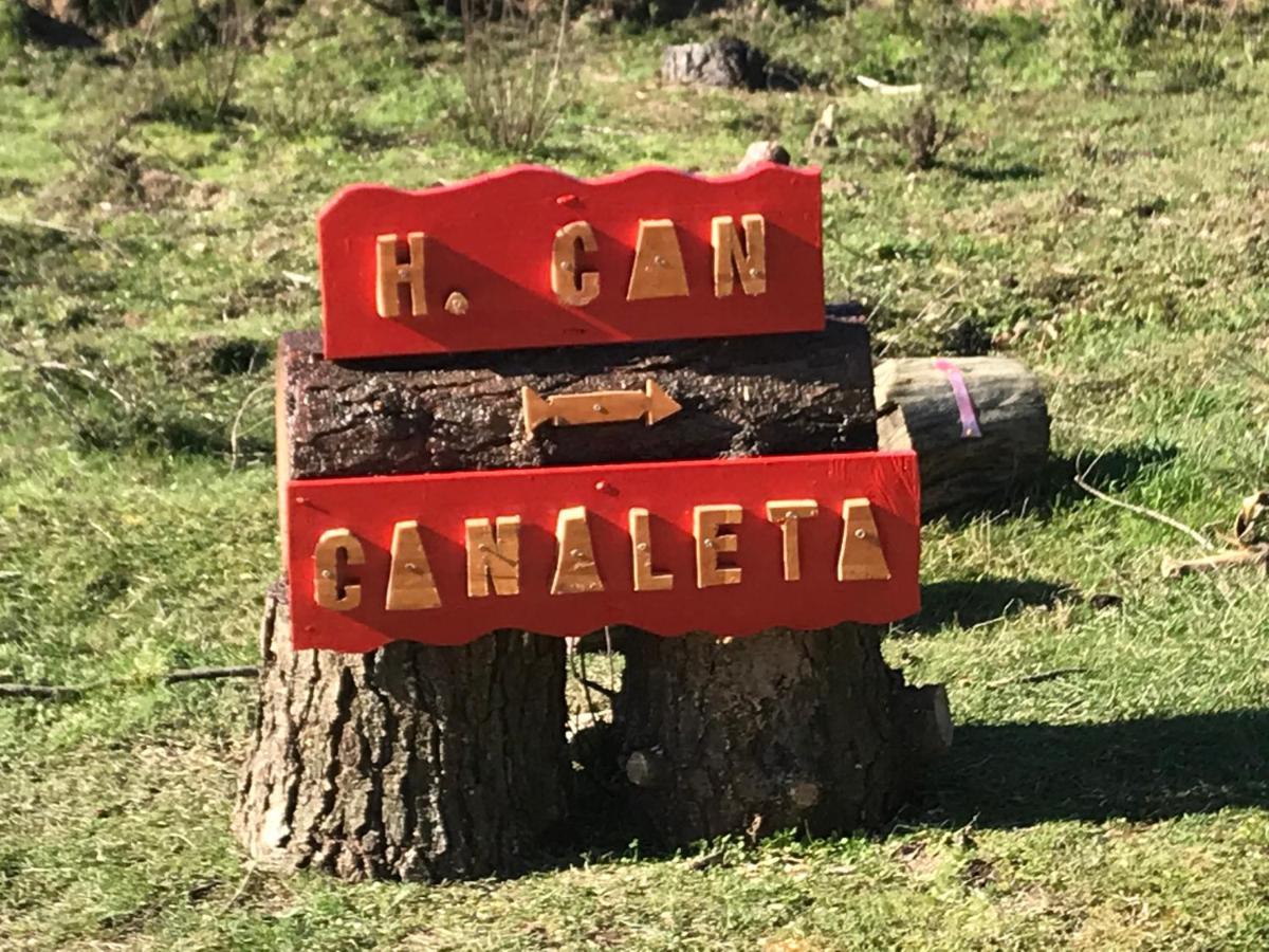 Can Canaleta Hotel Rural 산타콜로마데파르네스 외부 사진